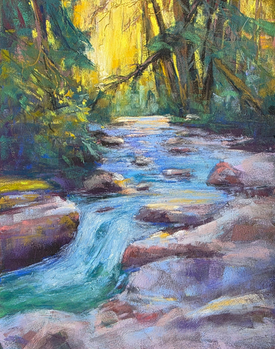 Stream on the Way to Avalanche Lake, Glacier National Park