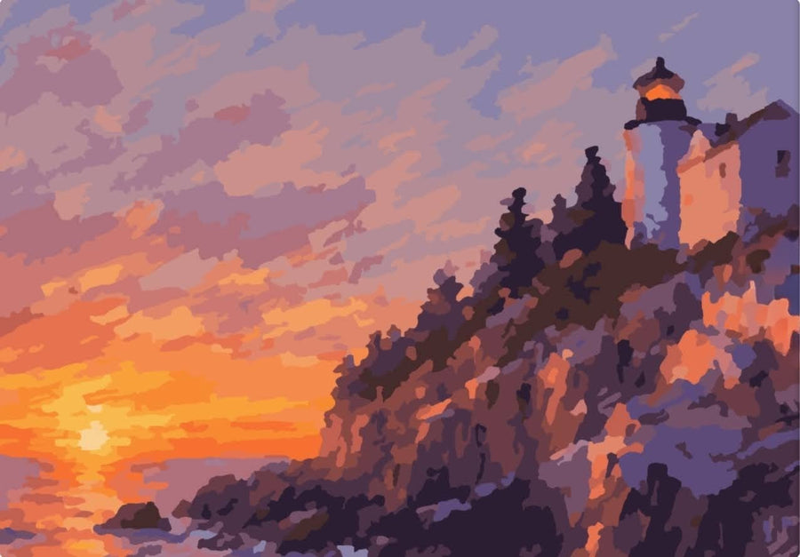 Morning Light at Acadia