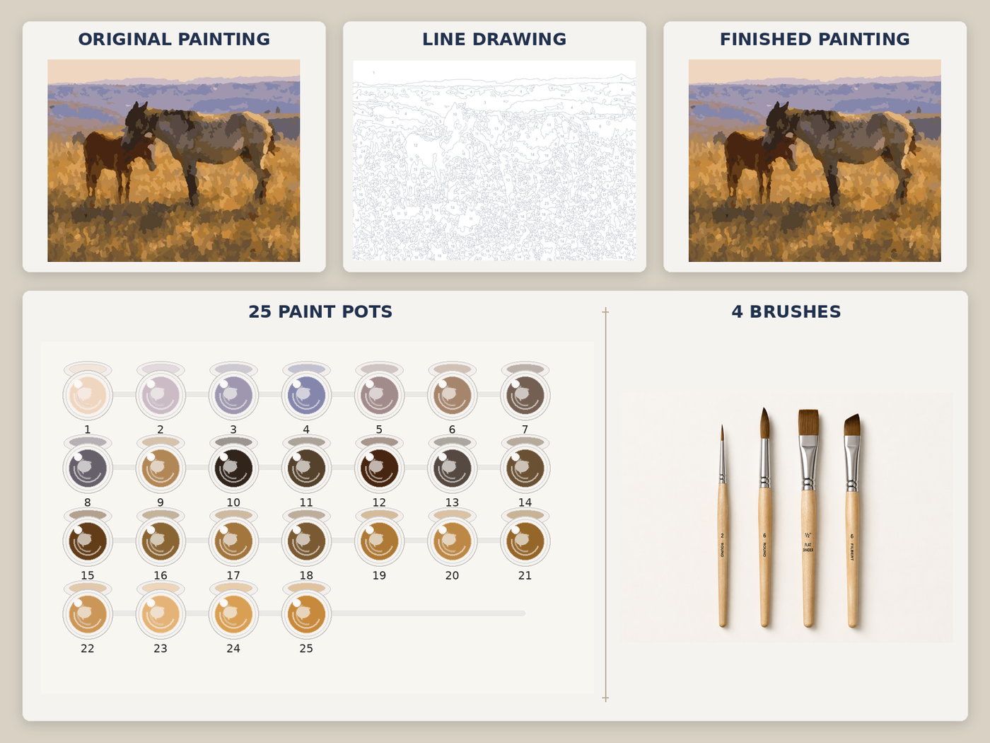 Wild Mustangs of Theodore Roosevelt